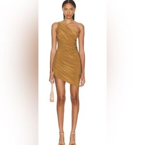 Norma kamali mocha diana pickleball dress